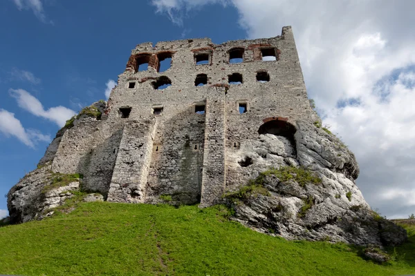 Schloss in ogrodzieniec, Polen — Stockfoto