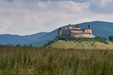 The Krasna Horka Castle. clipart