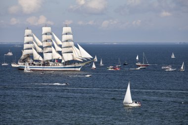 The Tall Ships Races. clipart