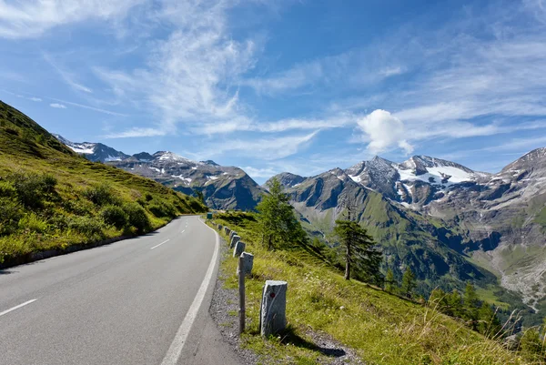 Grossglockner vysoká alpská silnice — Stock fotografie