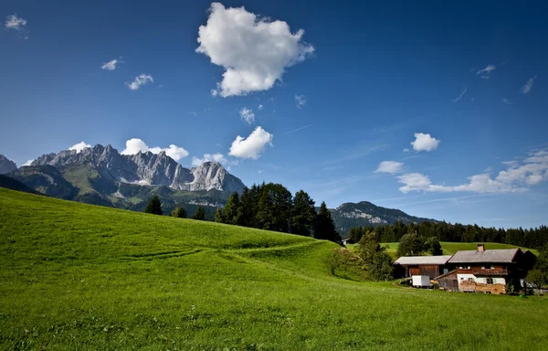 Mountain view - Alpler, Avusturya. — Stok fotoğraf
