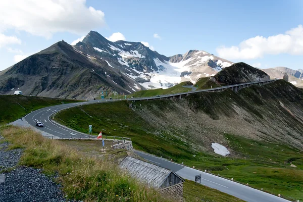 Estrada alpina alta - Grossglocnkner — Fotografia de Stock