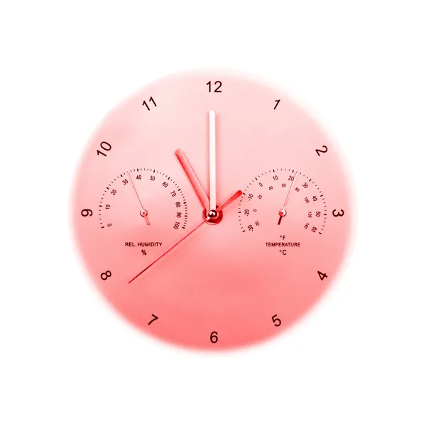 Red Clock — Stock Photo, Image