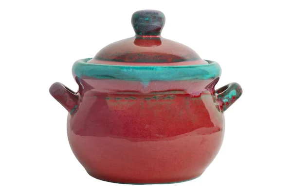 Ceramic pot isolated — Stock Photo, Image