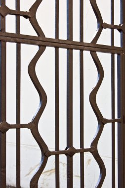 Wrought iron gate clipart