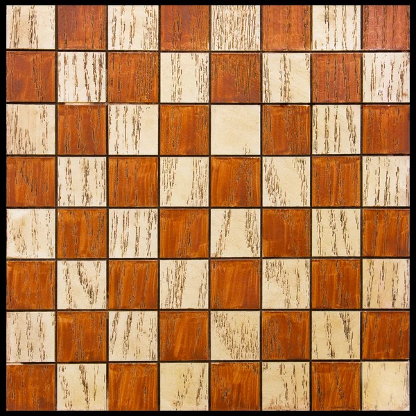 Stare drewniane szachownica — Zdjęcie stockowe