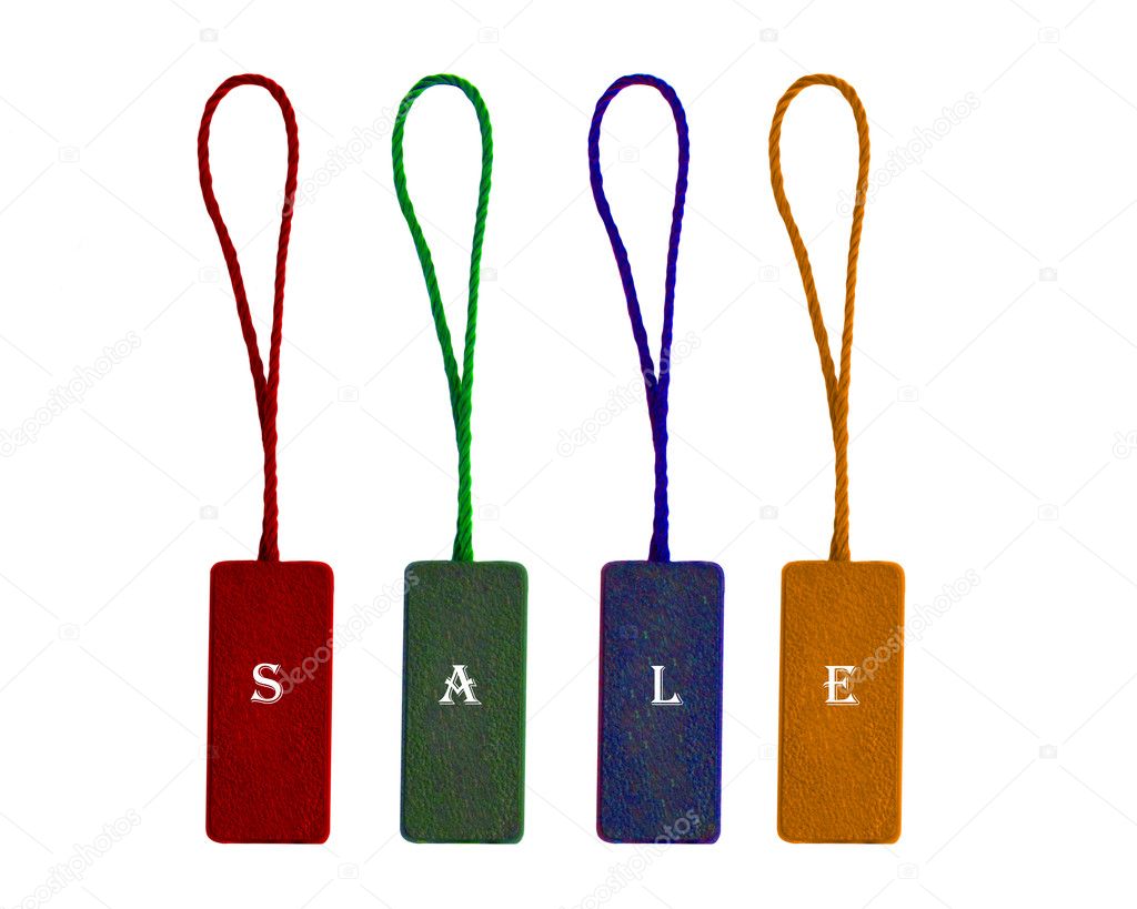 Labels with word sale