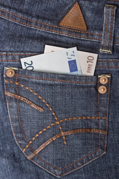 stock image Money in the pocket