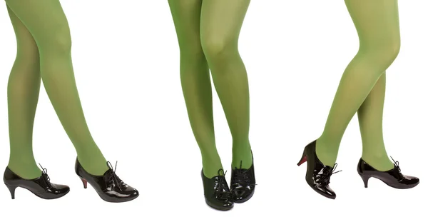 O conjunto de meias verdes — Fotografia de Stock