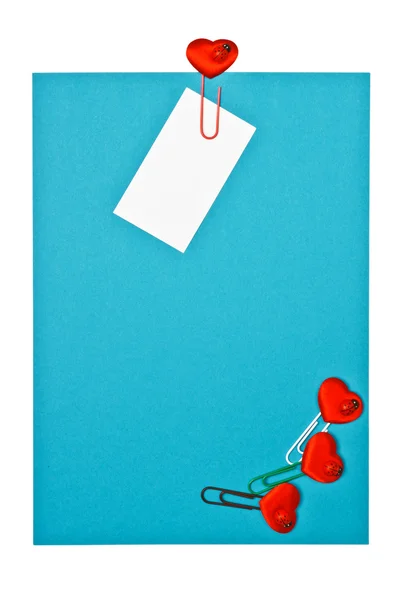 Carta de Valentim — Fotografia de Stock