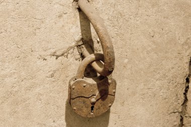 Old lock clipart