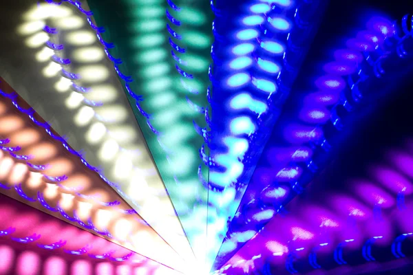 Arco-íris iluminado — Fotografia de Stock