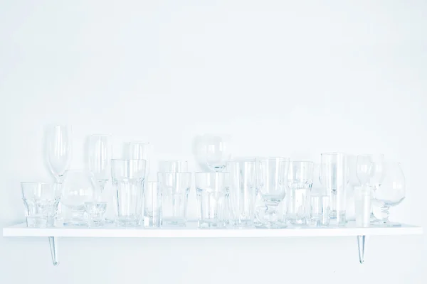 Verschillende soorten glazen — Stockfoto
