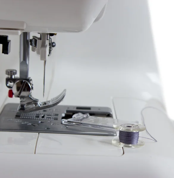 Швейна машина крупним планом — стокове фото