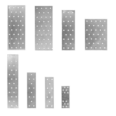 Perforated plates clipart