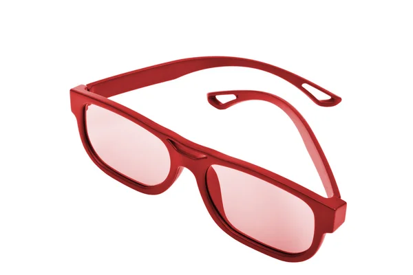 Óculos 3D visão de cinema moderno — Fotografia de Stock