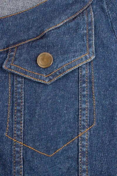 Primo piano di jeans stilish — Foto Stock