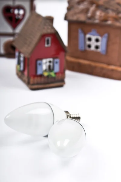 Ampoules à économie d'énergie — Photo