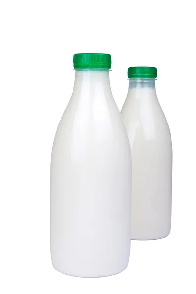 Garrafa de leite. — Fotografia de Stock