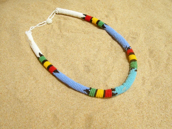 African necklace — Stock Photo, Image