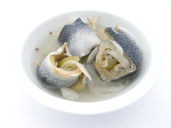 Pickled rolled fish — Stock Photo, Image