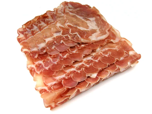 stock image Italian ham