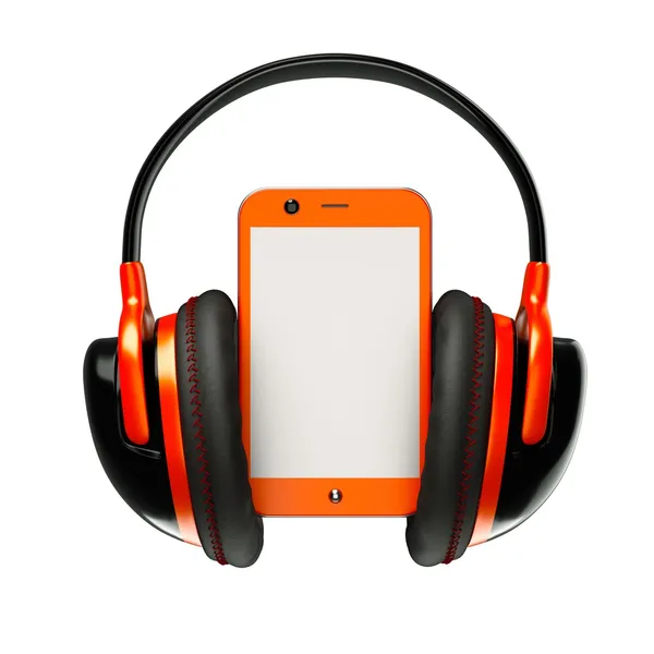 Kulaklıklar PDA — Stok fotoğraf