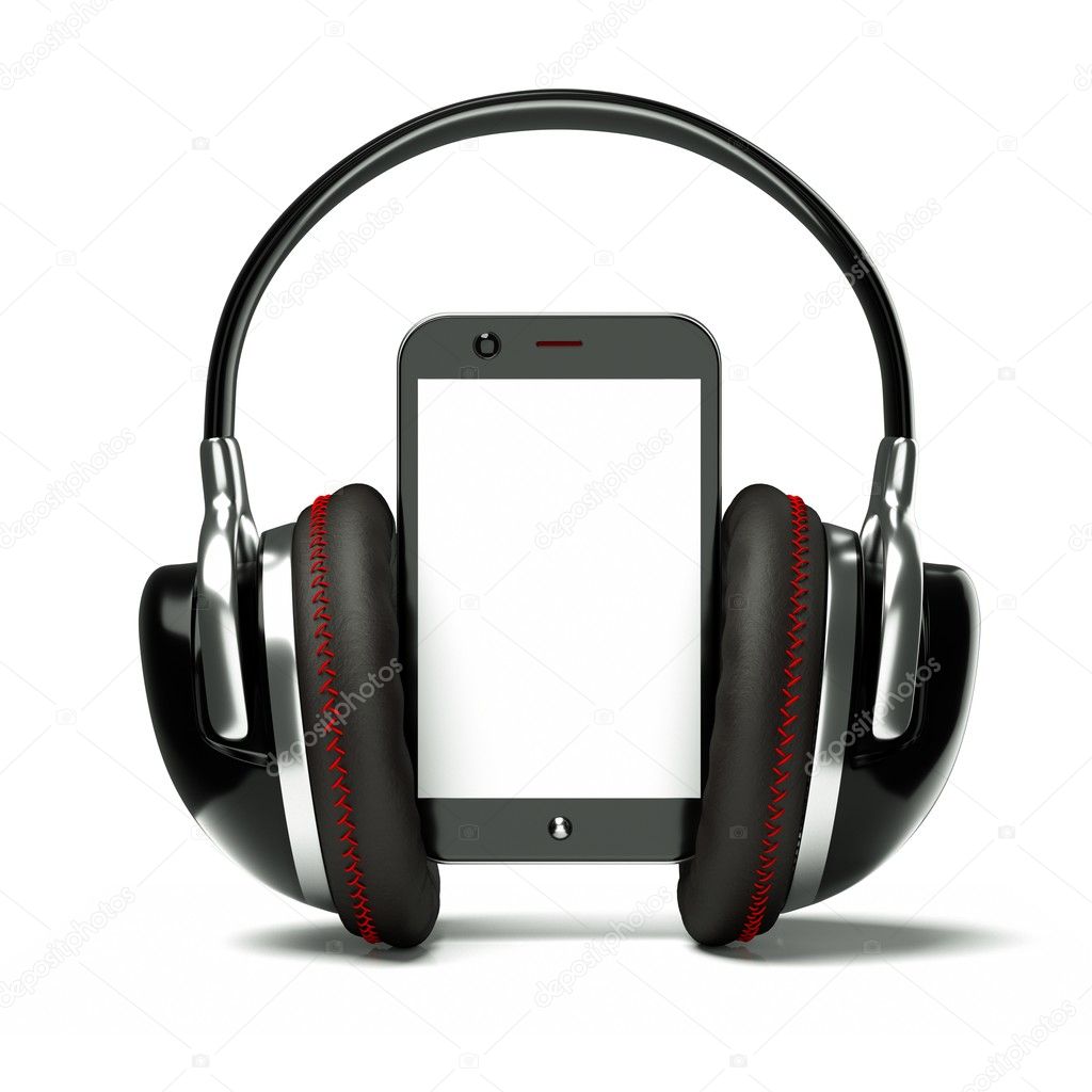 Creative cellphone with headphones