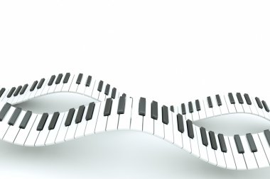 Piano white clipart