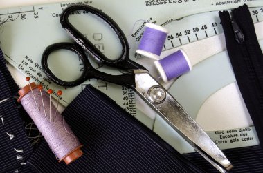 Tailor tools clipart