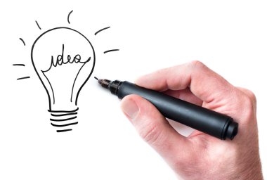 Idea bulb clipart