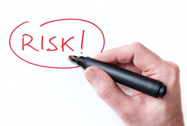 Risk on white clipart