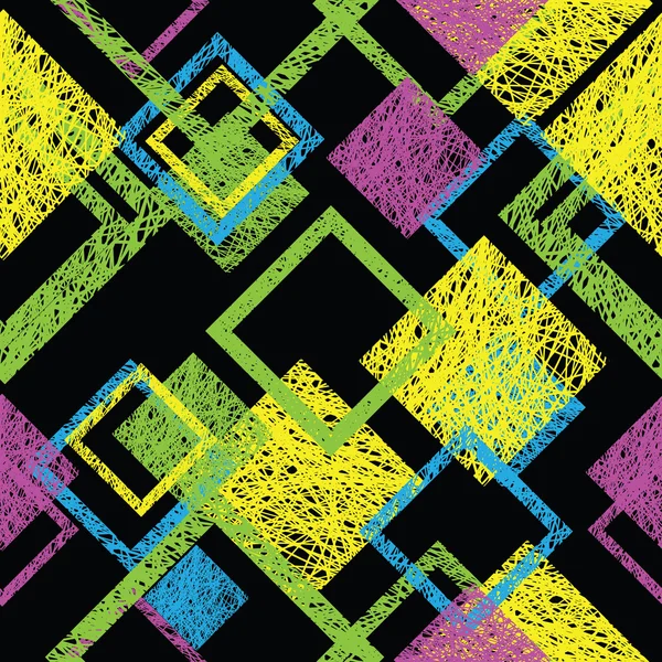 Цвет бесшовный абстрактный шаблон — стоковый вектор