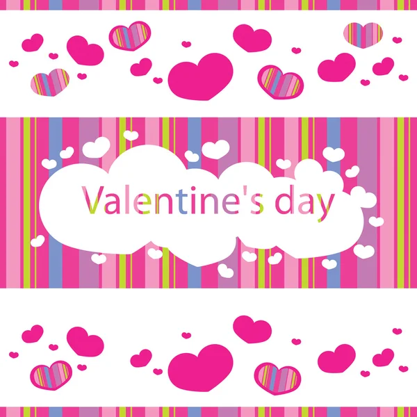 Background day valentine — Stock Vector