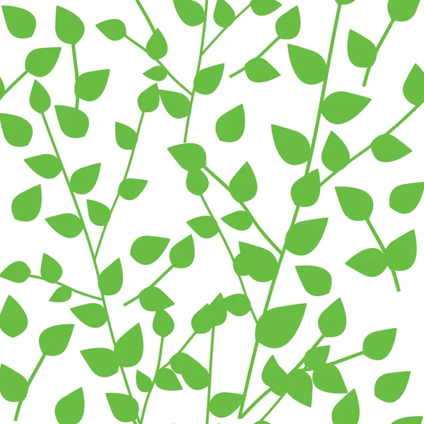 Modèle vert sans couture — Image vectorielle