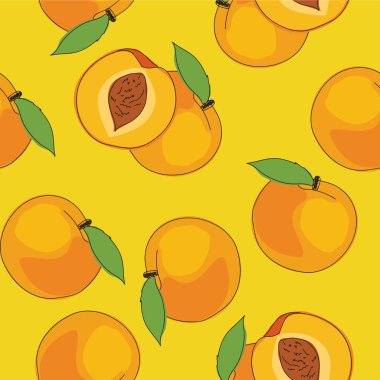 Peach background clipart