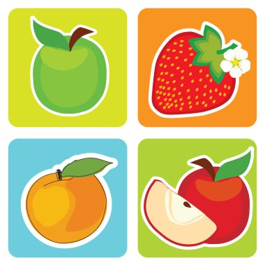 Vector fruit clipart