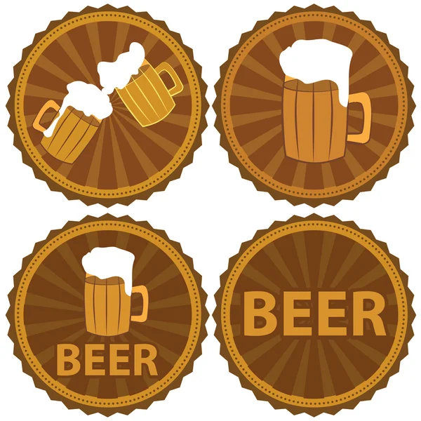 stock vector Vector sign of beer