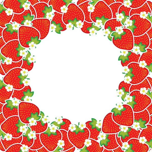 成熟的草莓 — 图库矢量图片