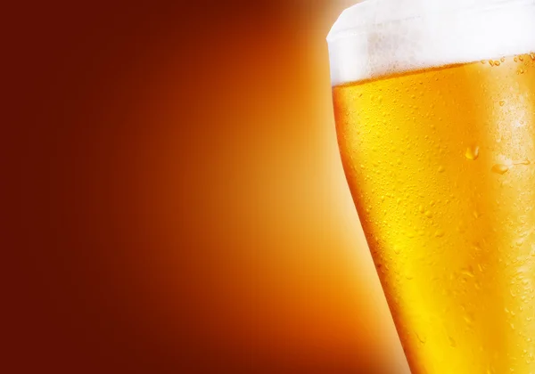 Cam ve bira — Stok fotoğraf