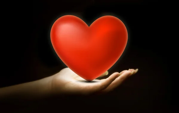 Hjärta och kärlek — Stockfoto