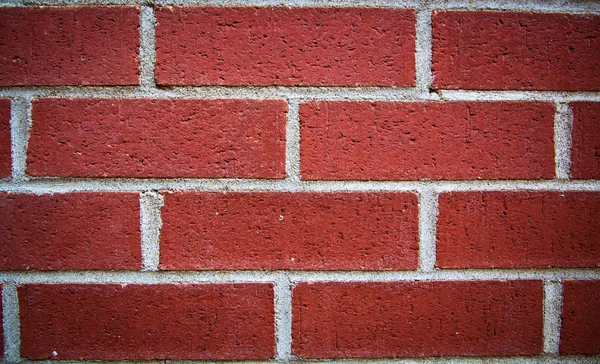 Τοίχος από κόκκινο τούβλο — Φωτογραφία Αρχείου
