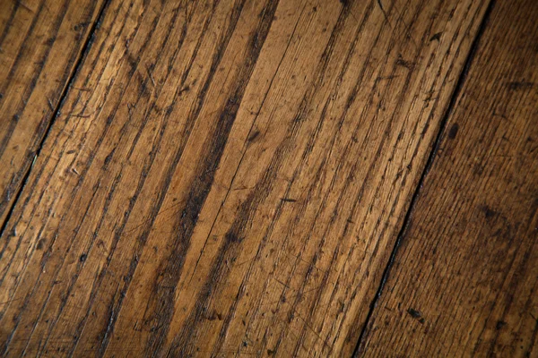 Textura de madeira velha riscada e áspera — Fotografia de Stock