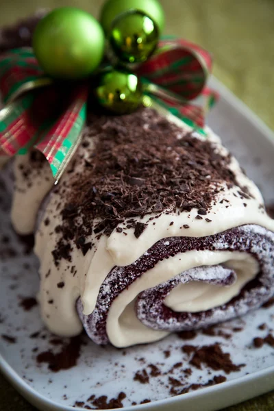Boże Narodzenie czekolada dziennika Zdjęcie Stockowe