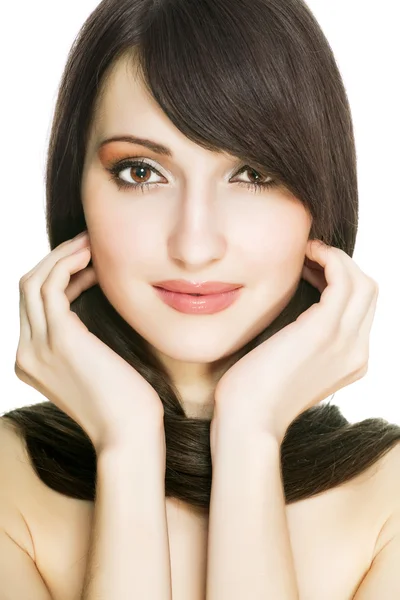 Young beautiful female portrait — Stock Photo, Image
