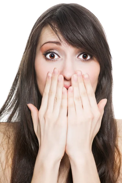 Young beautiful female portrait — Stock Photo, Image