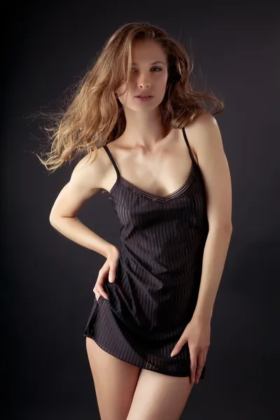 Portrét krásné mladé sexy ženy — Stock fotografie