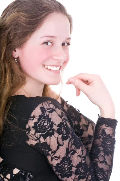 Portrait of a beautiful young lady — Stock Photo, Image