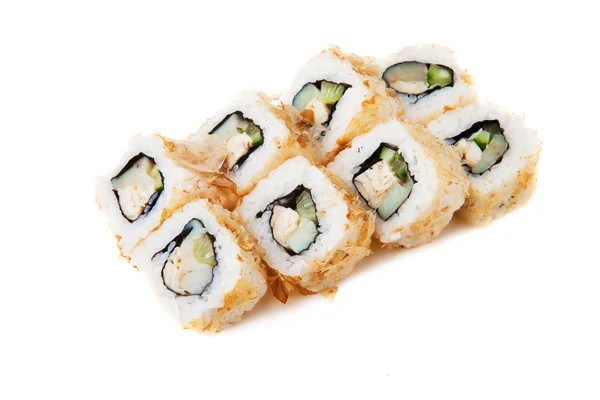 Sushi japonês, comida tradicional japonesa — Fotografia de Stock