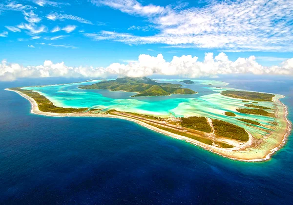 Ilha de Bora Bora — Fotografia de Stock